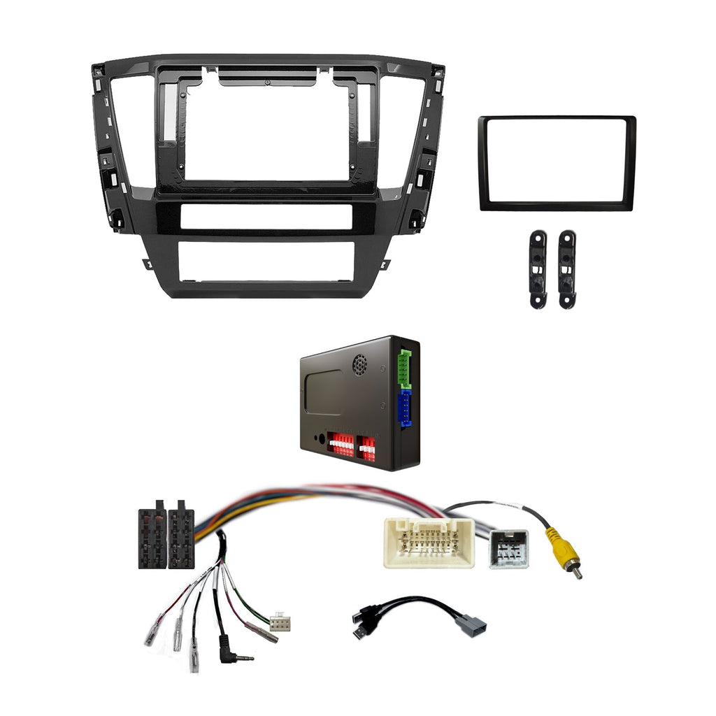 CAC FXMT24K1 9 Inch Fascia Kit Compatible with Mitsubishi Pajero Sport 2020+ Dash 1 Standard