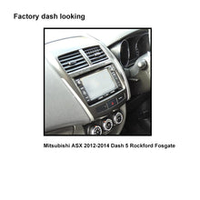 Load image into Gallery viewer, CAC FXMT2K4 9 Inch Fascia Kit Compatible with Mitsubishi ASX 2012-2014 Dash 5 Rockford Fosgate
