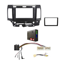 Load image into Gallery viewer, CAC FXMT6K4 9 Inch Fascia Kit Compatible with Mitsubishi Lancer 2007-2013 Dash 4 Rockford Fosgate