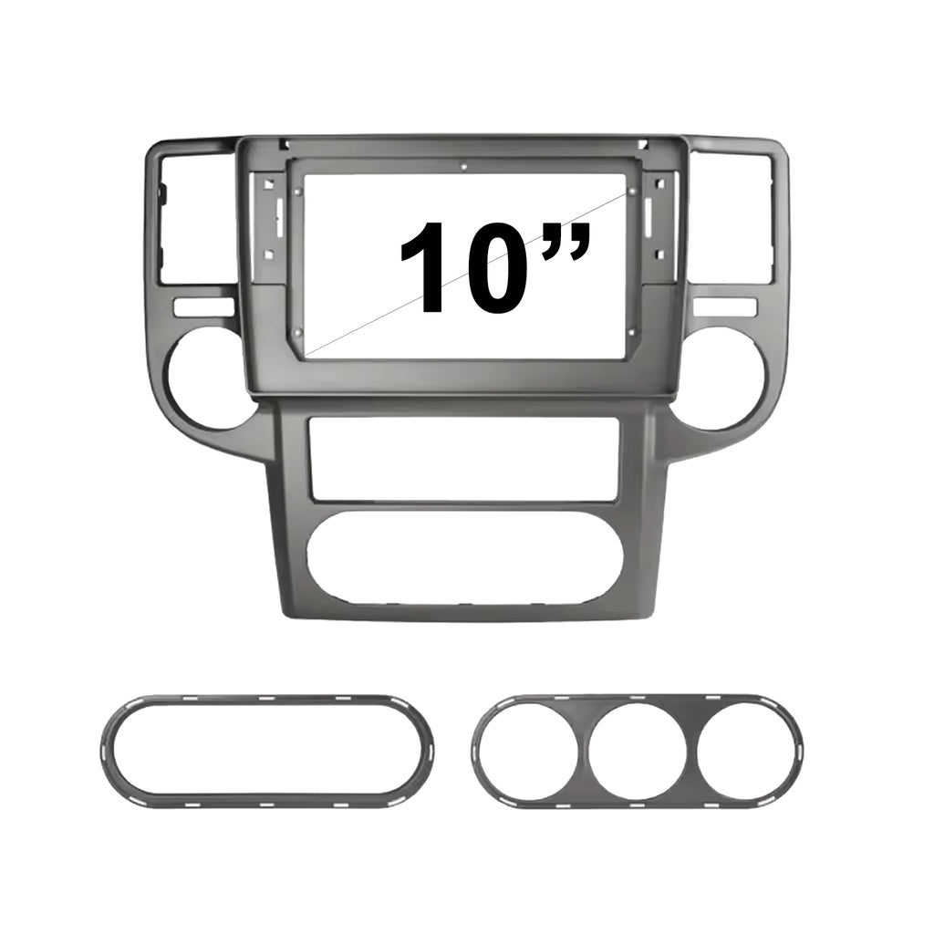 10" FACIA KIT FXNS22 Fascia Dash Plate Panel For Nissan Xtrail 2001-2007 Dash 2 Dash 3