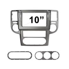 Load image into Gallery viewer, 10&quot; FACIA KIT FXNS22 Fascia Dash Plate Panel For Nissan Xtrail 2001-2007 Dash 2 Dash 3