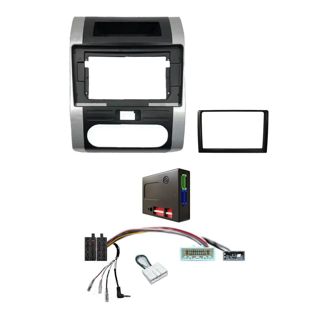 CAC FXNS23K1 9 Inch Fascia Kit Compatible with Nissan X-Trail 2007-2013 Dash 1 Dash 2 Dash 3