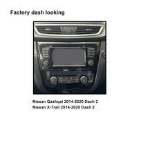 Load image into Gallery viewer, CAC FXNS24K2 9 Inch Fascia Kit Compatible with Nissan Qashqai X-Trail 2014-2022 Dash 2 With Factory Nav or 360° Camera