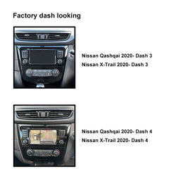 CAC FXNS24K3 9 Inch Fascia Kit Compatible with Nissan Qashqai X-Trail 2020+ With Factory Nav or 360° Camera