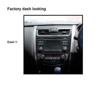 Load image into Gallery viewer, CAC FXNS2K1 9 Inch Fascia Kit Compatible with Nissan Altima 2013-2016 Dash 1