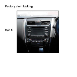 CAC FXNS2K1 9 Inch Fascia Kit Compatible with Nissan Altima 2013-2016 Dash 1