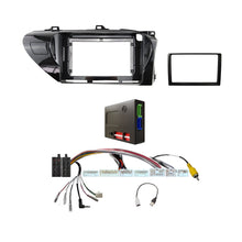 Load image into Gallery viewer, CAC FXTY42K1 9 Inch Fascia Kit Compatible with Toyota Hilux 2015-2020 Standard
