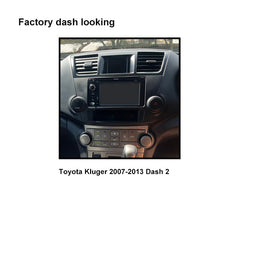 CAC FXTY43K2 9 Inch Fascia Kit Compatible with Toyota Kluger 2007-2013 Dash 2