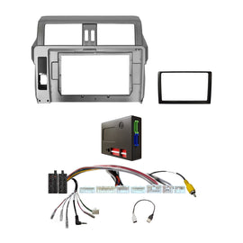 CAC FXTY57K2 9 Inch Fascia Kit Compatible with Toyota Prado 2014-2017 Dash 2 With Factory JBL or Amplified 360° Camera