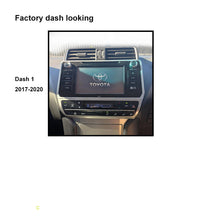 Load image into Gallery viewer, CAC FXTY58K1 9 Inch Fascia Kit Compatible with Toyota Prado 2017-2020 Dash 1 Factory JBL Amplified 360° Camera