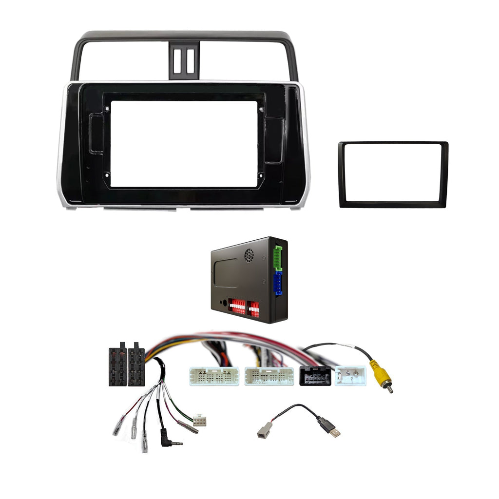 CAC FXTY58K2 9 Inch Fascia Kit Compatible with Toyota Hilux 2020+ Dash 3 Factory JBL Amplified 360° Camera