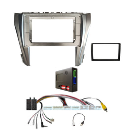 CAC FXTY5K2 9 Inch Fascia Kit Compatible with Toyota Aurion 2015-2018 Dash 2 Factory JBL Amplified 360° Camera