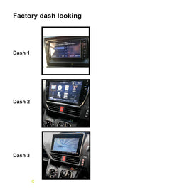 CAC FXTY72K1 9 Inch Fascia Kit Compatible with Toyota Noah Voxy 2014-2021