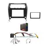 CAC FXTY8K1 9 Inch Fascia Kit Compatible with Toyota Camry 2012-2017 Dash 1 Dash 2