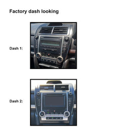 CAC FXTY8K1 9 Inch Fascia Kit Compatible with Toyota Camry 2012-2017 Dash 1 Dash 2