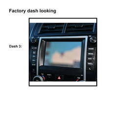 CAC FXTY8K2 9 Inch Fascia Kit Compatible with Toyota Camry 2012-2017 Dash 3 Factory JBL Amplified 360° Camera