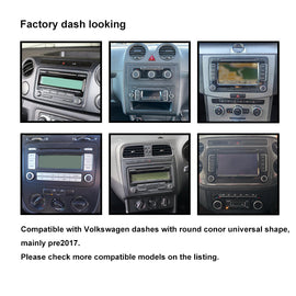 CAC FXVW5K1 9 Inch Fascia Kit Compatible with Volkswagen pre2017