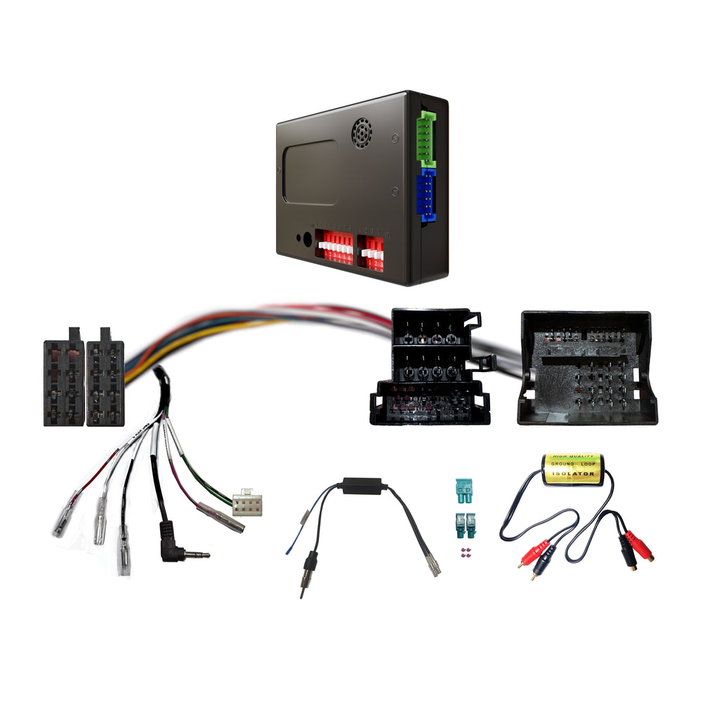 CAC HAD2K3 harness Compatible with Audi standard or amplified system  Includes SWC, Antenna (Copy)