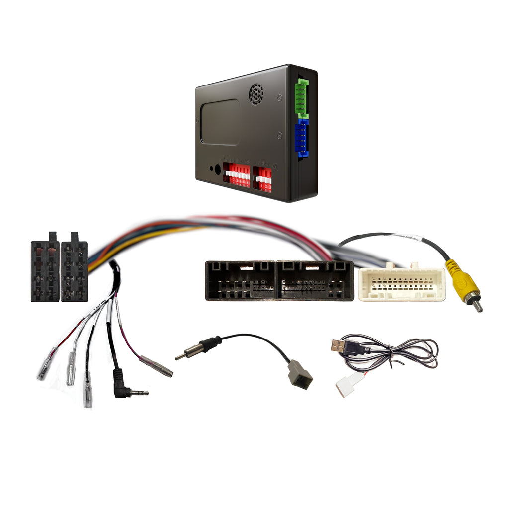 CAC HHY25K harness Compatible with Hyundai Includes SWC, Camera Retention, USB, Antenna