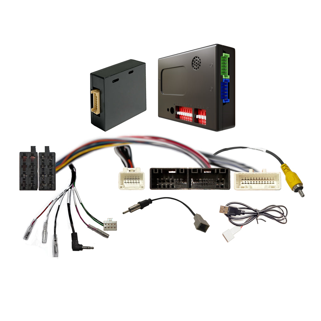 CAC HHY7K2 harness Compatible with Hyundai Kia With Amplified Includes SWC, Camera Retention, USB, Antenna