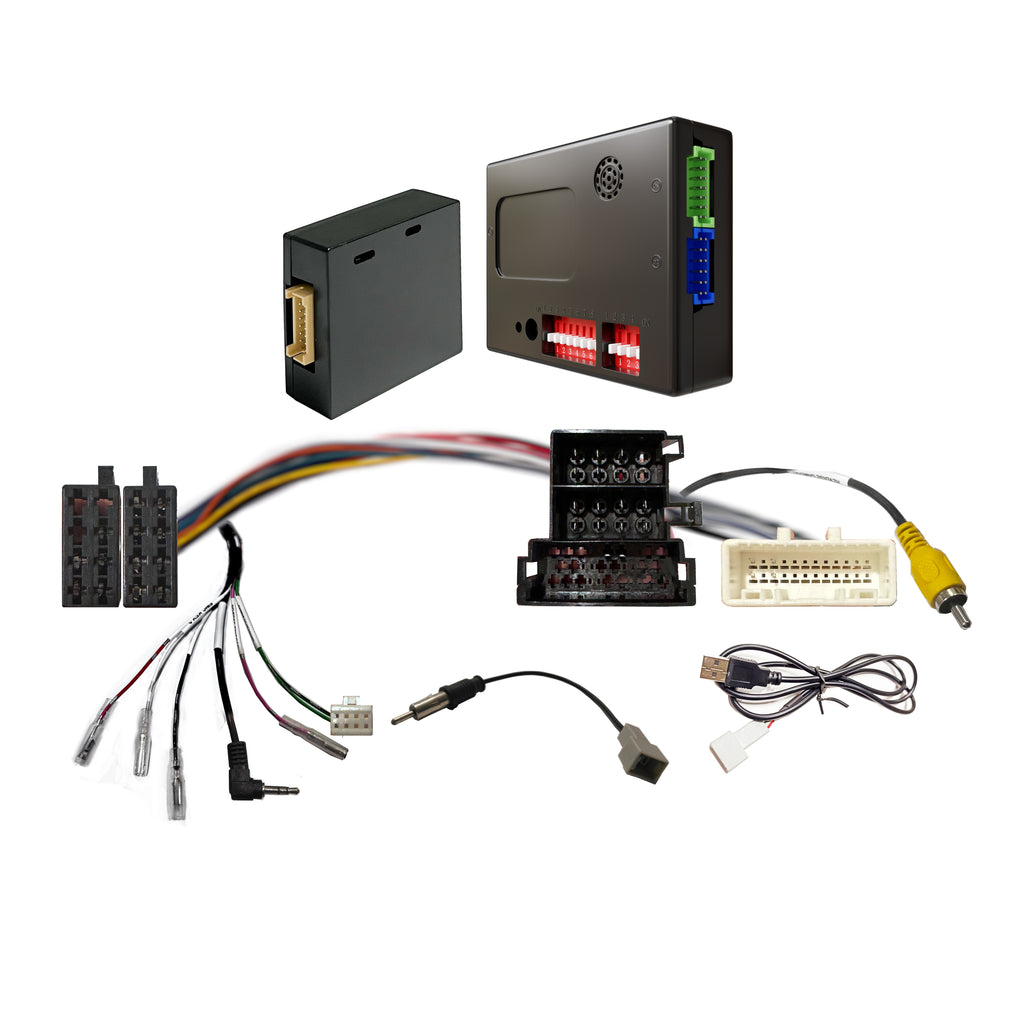 CAC HHY9K2 harness Compatible with Hyundai Sportage 2010-2015 With Amplified Includes SWC, Camera Retention, USB, Antenna