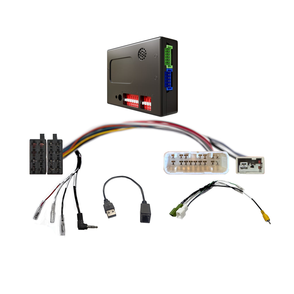 CAC HISU4K harness Compatible with Isuzu Mazda Includes SWC, Camera Retention, USB, Antenna