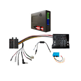 CAC HMB2K4 harness Compatible with Mercedes SL 2002-2011 R230 Dash 2 Fibre Optic Includes SWC, Antenna 2005+