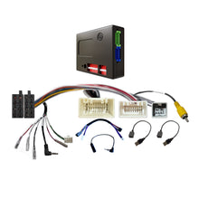 Load image into Gallery viewer, CAC HMT4AK4 harness Compatible with Mitsubishi with Rockford Fosgate, Factory 360° Camera Includes SWC, Camera Retention, USB