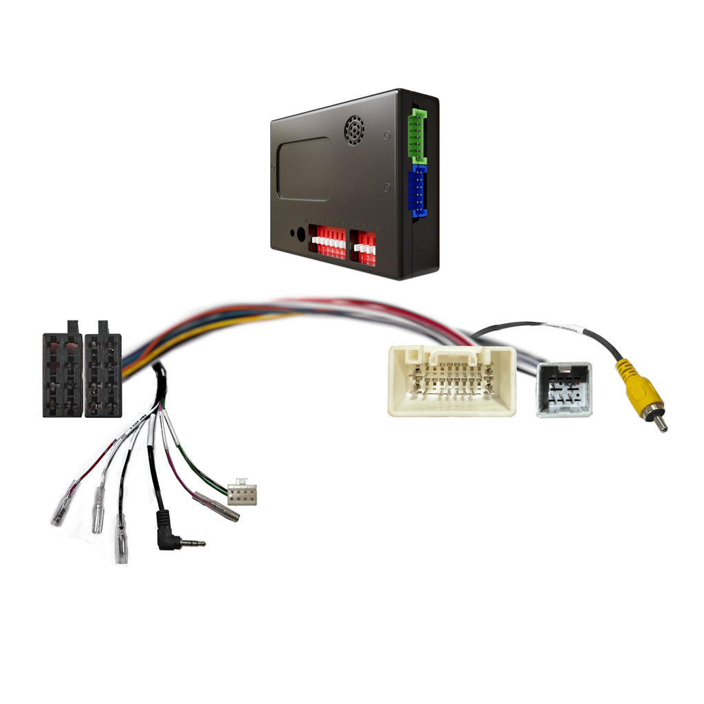 CAC HMT4K harness Compatible with Mitsubishi Includes SWC, Camera Retention