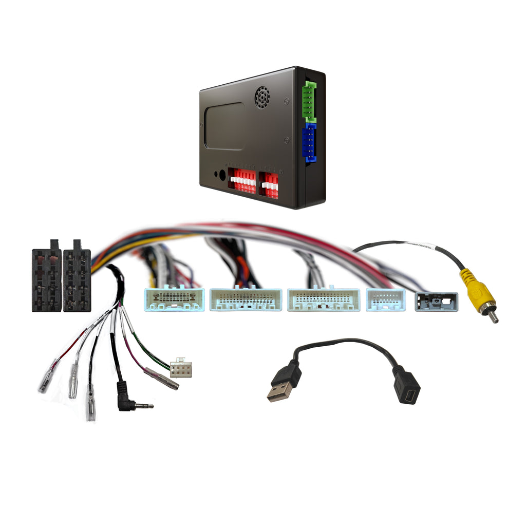 CAC HNS5K harness Compatible with Nissan Includes SWC, Camera Retention, USB, Antenna