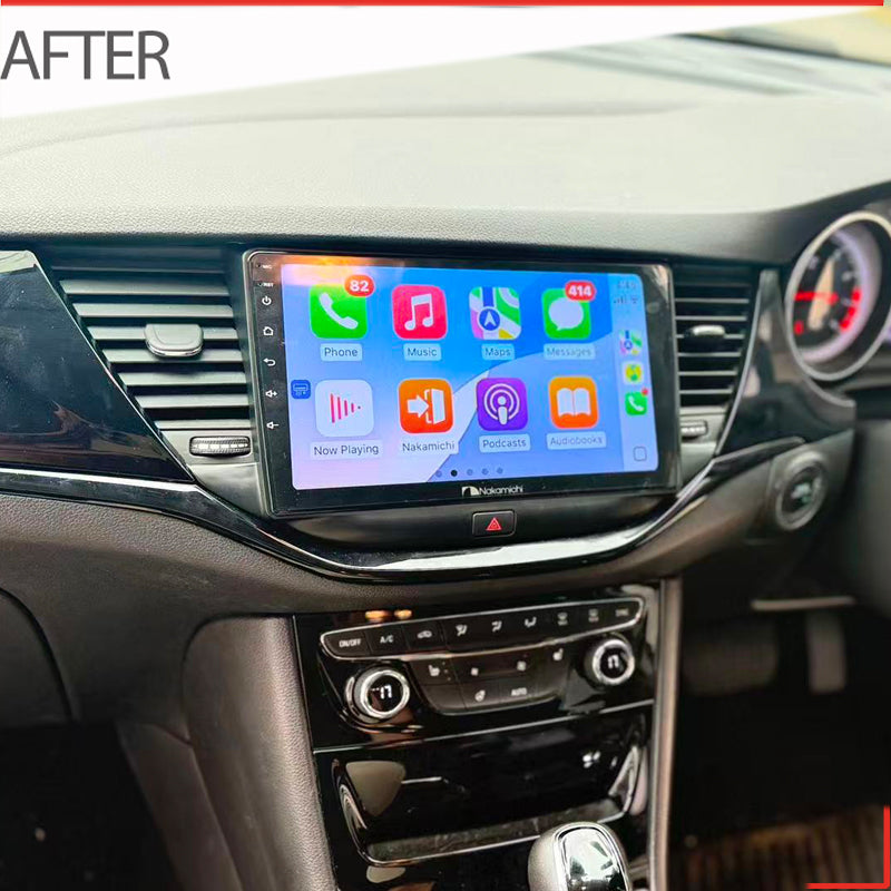 Nakamichi Android NA9HOLDENASTRA20162020 Wireless Apple Carplay Android Auto Sat Nav Solution compatible with Holden Astra 2016-2020