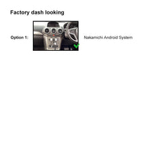 Load image into Gallery viewer, Nakamichi Android NA9HOLDENCAPTIVA520072015 Wireless Apple Carplay Android Auto Sat Nav Solution compatible with Holden Captiva 5 2007-2015