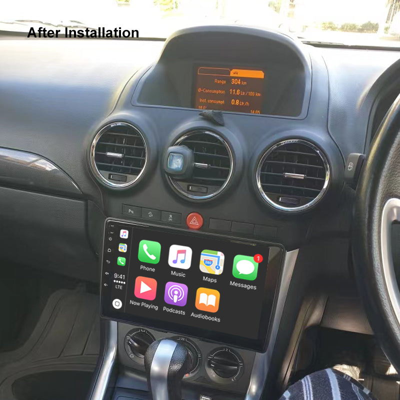 Nakamichi Android NA9HOLDENCAPTIVA520072015 Wireless Apple Carplay Android Auto Sat Nav Solution compatible with Holden Captiva 5 2007-2015