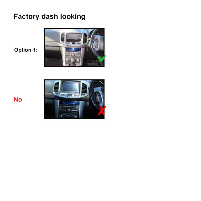 Nakamichi Android NAXHOLDENCAPTIVA7TOPSCREEN Wireless Apple Carplay Android Auto Sat Nav Solution compatible with Holden Captiva 7 Top Screen