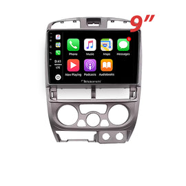 Nakamichi Android NA9HOLDENRODEO20032008RASQ Wireless Apple Carplay Android Auto Sat Nav Solution compatible with Holden Rodeo 2003-2008 RA Square A/C Vent