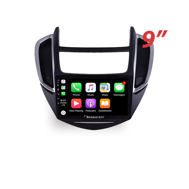 Nakamichi Android NA9HOLDENTRAX20132017 Wireless Apple Carplay Android auto Sat Nav solution compatible with Holden Trax 2013-2017