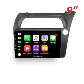 Nakamichi Android NA9HONDACIVIC20062011HATCH Wireless Apple Carplay Android Auto Sat Nav Solution compatible with Honda Civic 2006-2011 Hatch
