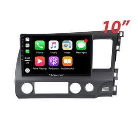 Nakamichi Android NAXHONDACIVIC20062011SEDAN Wireless Apple Carplay Android Auto Sat Nav Solution compatible with Honda Civic 2006-2011 Sedan