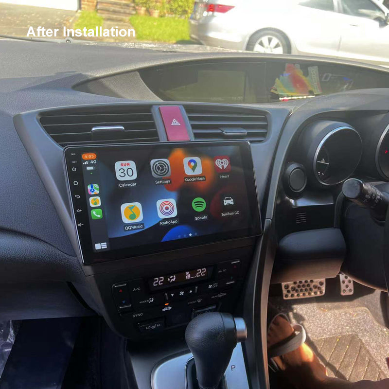 Nakamichi Android  NA9HONDACIVIC20122015HATCH Wireless Apple Carplay Android Auto Sat Nav Solution compatible with Honda Civic 2012-2015 Hatch