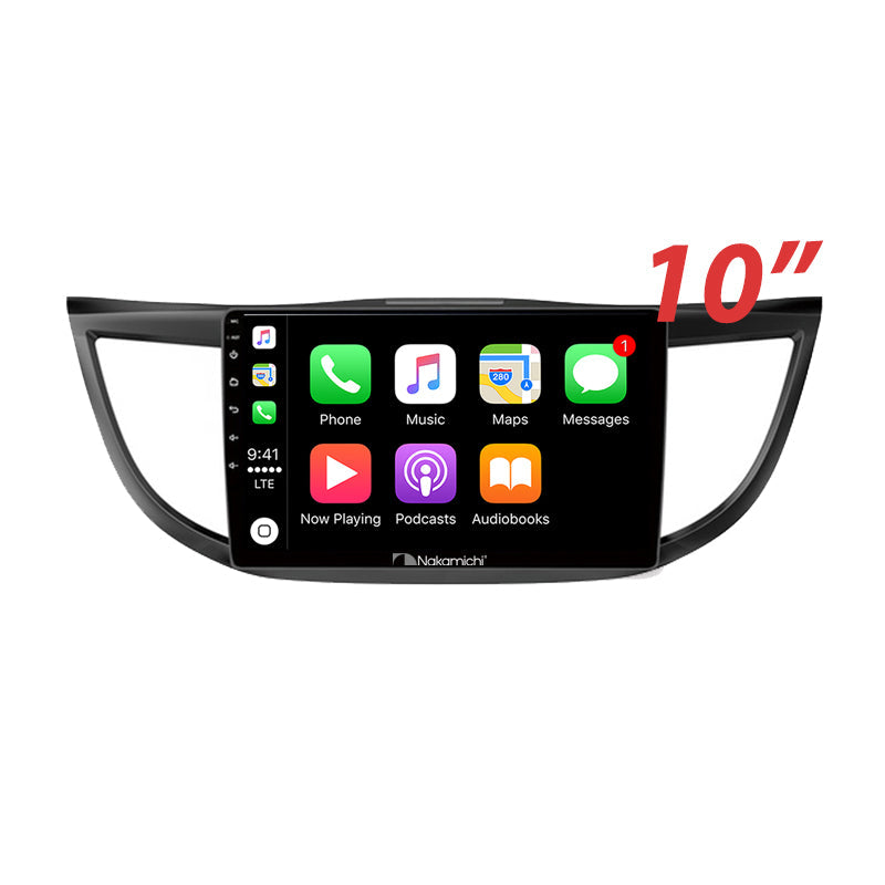 Nakamichi Android NAXHONDACRV20122017 Wireless Apple Carplay Android Auto Sat Nav Solution compatible with Honda CRV 2012-2017