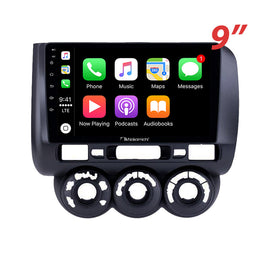 Nakamichi Android NA9HONDAJAZZ20022008 Wireless Apple Carplay Android Auto Sat Nav Solution compatible with Honda Jazz 2002-2008