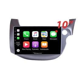 Nakamichi Android NAXHONDAJAZZ20082013 Wireless Apple Carplay Android Auto Sat Nav Solution compatible with Honda Jazz 2008-2013