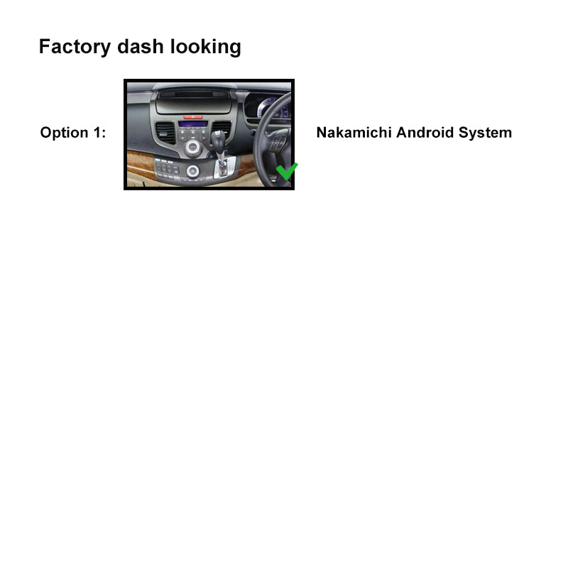 Nakamichi Android NAXHONDAODYSSEY20042008 Wireless Apple Carplay Android auto Sat Nav solution compatible with Honda Odyssey 2004-2008