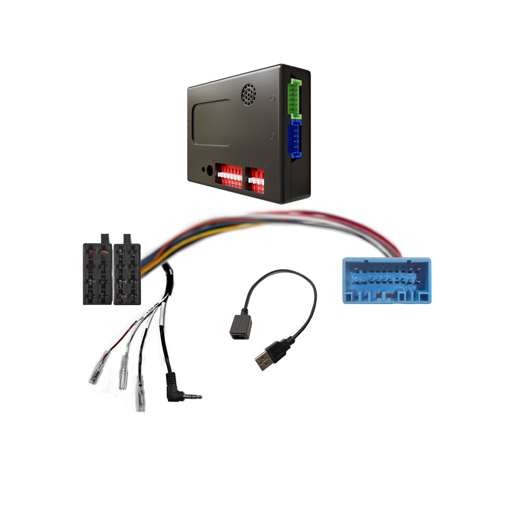 CAC HSZ3K harness Compatible with Suzuki Rockford Fosgate Includes SWC, USB