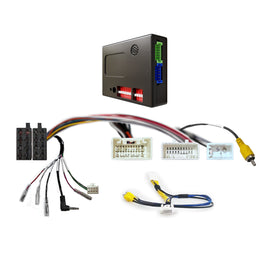 CAC HTY6K1 harness Compatible with Toyota Prado Factory Amplified 2009-2013 Includes SWC, Camera Retention, Antenna