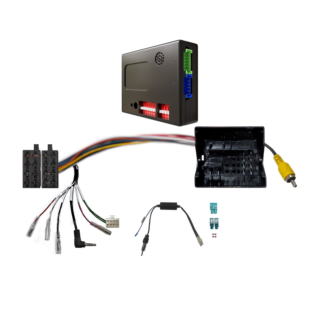 CAC HVW3K1 harness Compatible with Volkswagen 2017+ Includes SWC, Camera Retention, Antenna