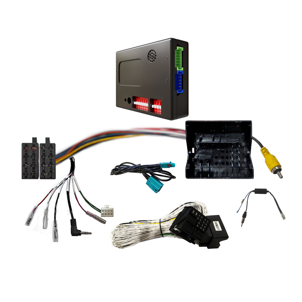 CAC HVW3K2 harness Compatible with Volkswagen Golf 7 Polo 2013+ Includes SWC, Antenna+C252