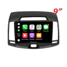 Nakamichi Android NA9HYUNDAIELANTRA20062010 Wireless Apple Carplay Android Auto Sat Nav Solution compatible with Hyundai Elantra 2006-2010