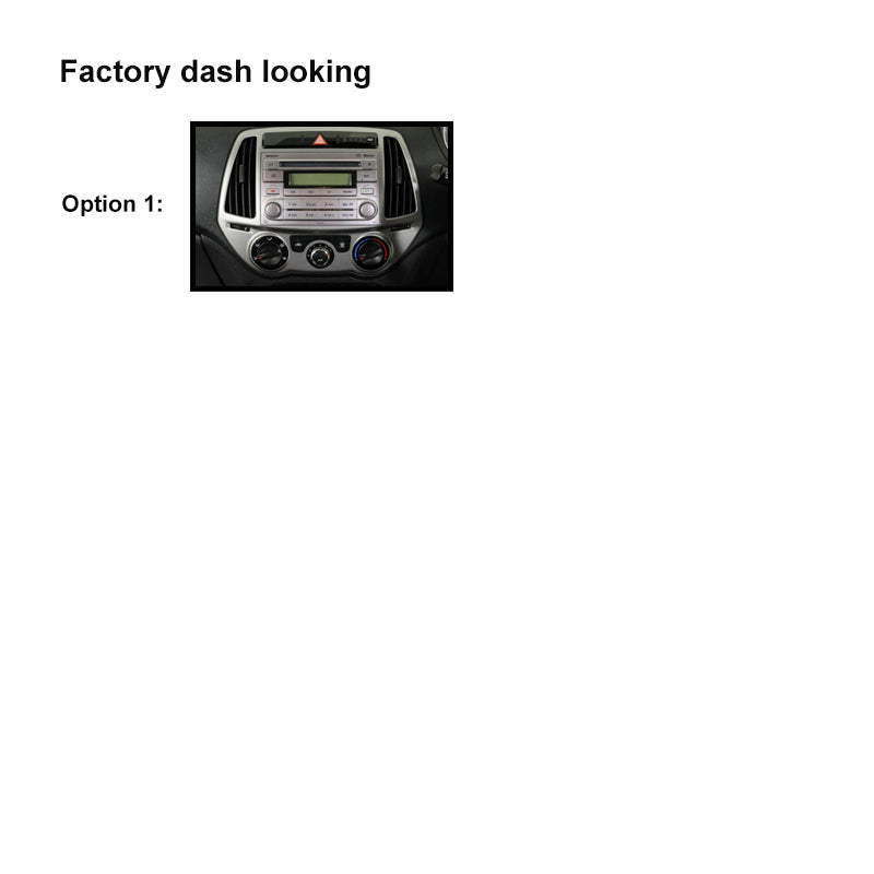 Nakamichi Android Wireless Apple Carplay Android Auto Sat Nav Solution compatible with Hyundai i20 2012-2015