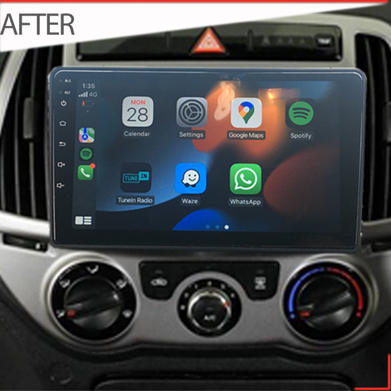 Nakamichi Android Wireless Apple Carplay Android Auto Sat Nav Solution compatible with Hyundai i20 2012-2015